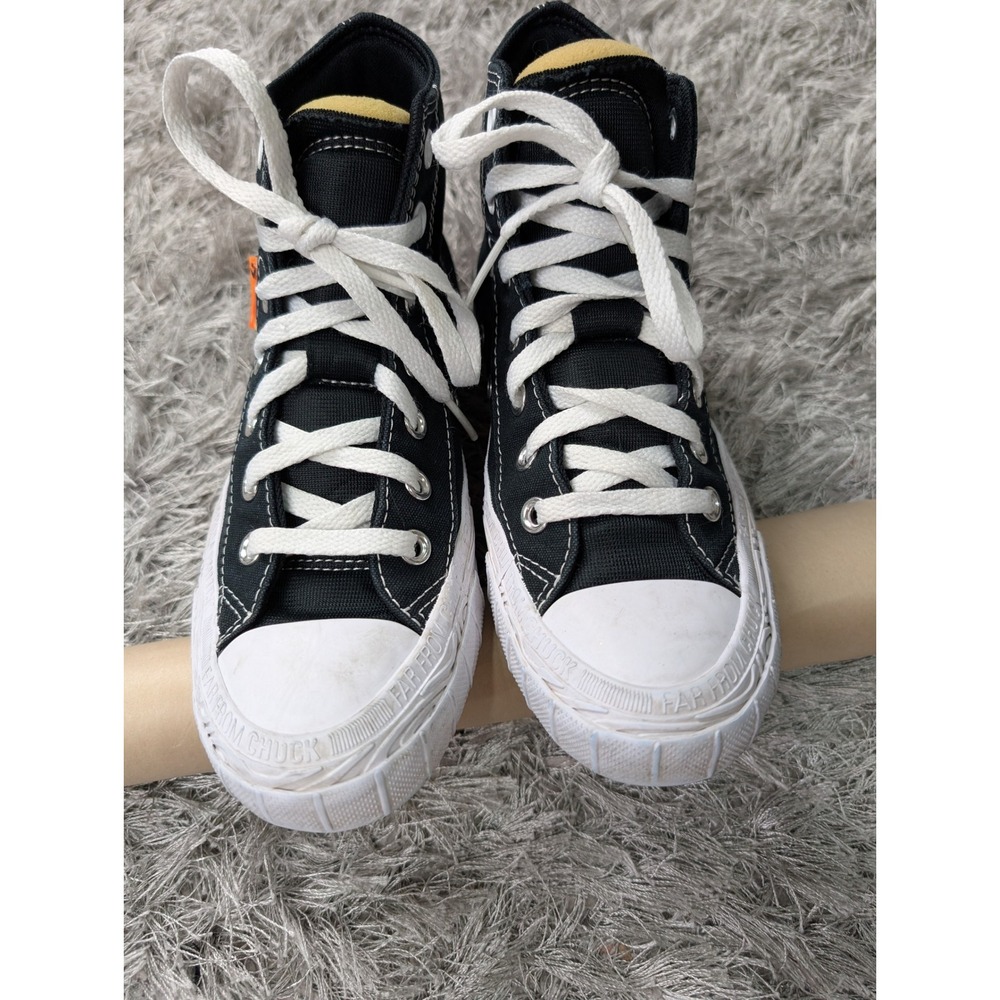 Converse Chuck Taylor All Star Far From Chuck High Top Sneakers Black Kids 4